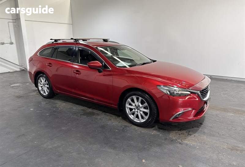 Red 2016 Mazda 6 Wagon Touring