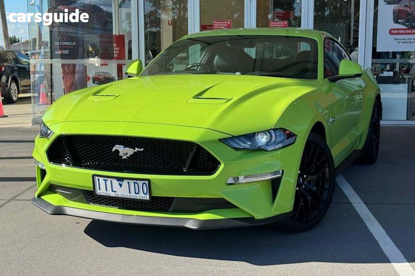 Green 2020 Ford Mustang Fastback GT 5.0 V8