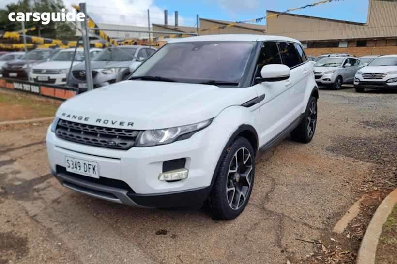White 2013 Land Rover Range Rover Evoque Wagon Ed4 Prestige