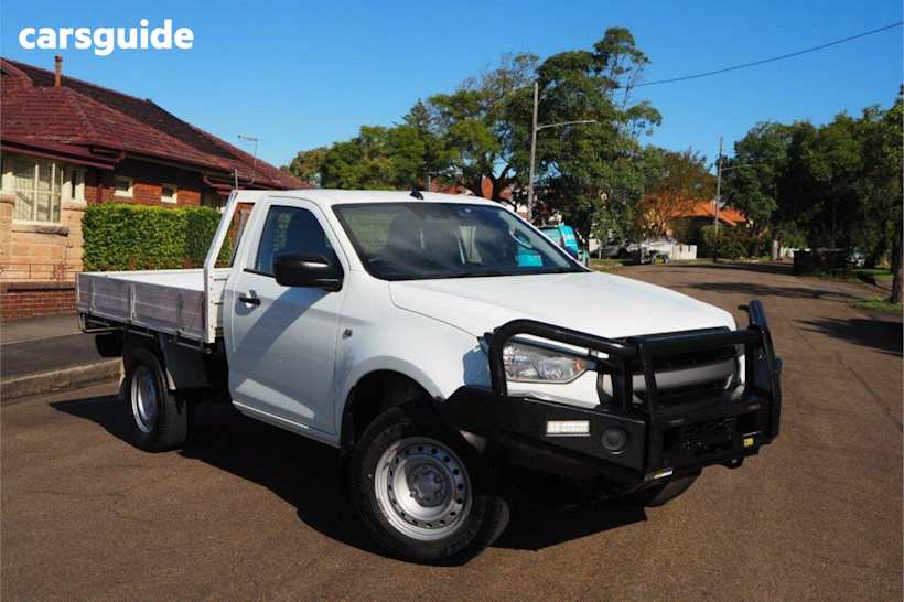 White 2020 Isuzu D-MAX Cab Chassis SX (4X2)