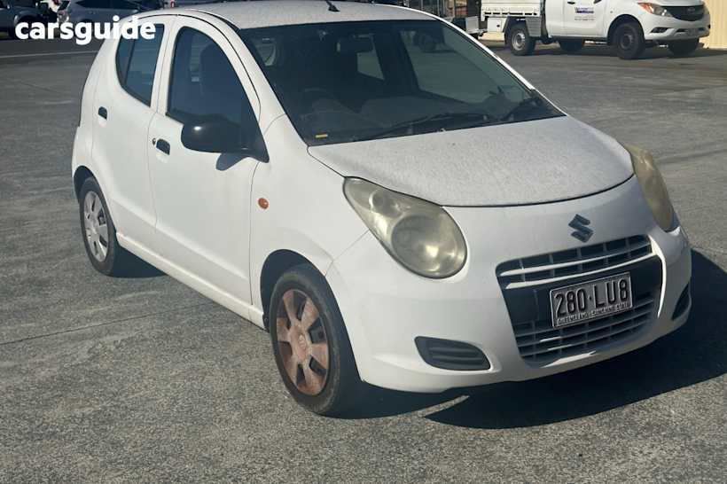 White 2010 Suzuki Alto Hatchback Gl