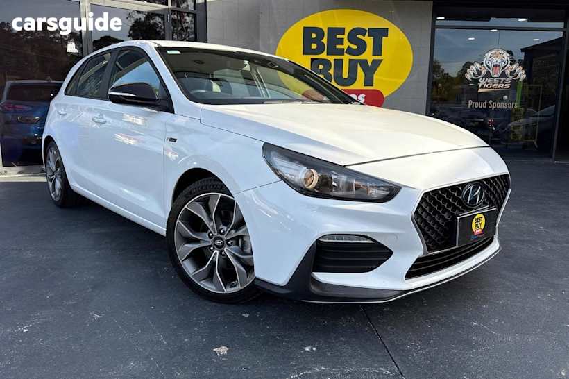 White 2020 Hyundai I30 Hatchback N Line