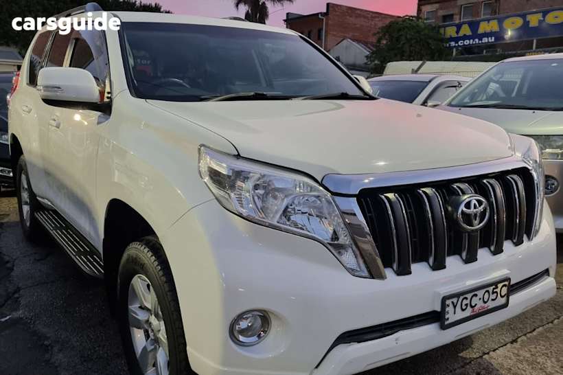 White 2016 Toyota Landcruiser Prado Wagon Kakadu (4X4)