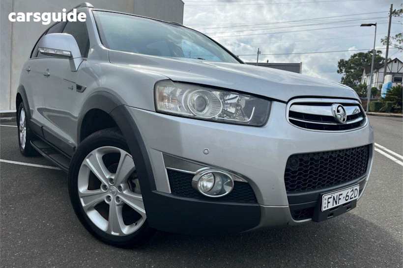 Silver 2012 Holden Captiva Wagon 7 LX (4X4)