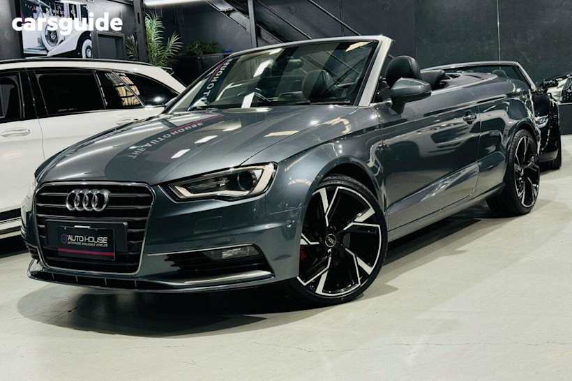 Grey 2015 Audi A3 Cabriolet 1.8 Tfsi Ambition