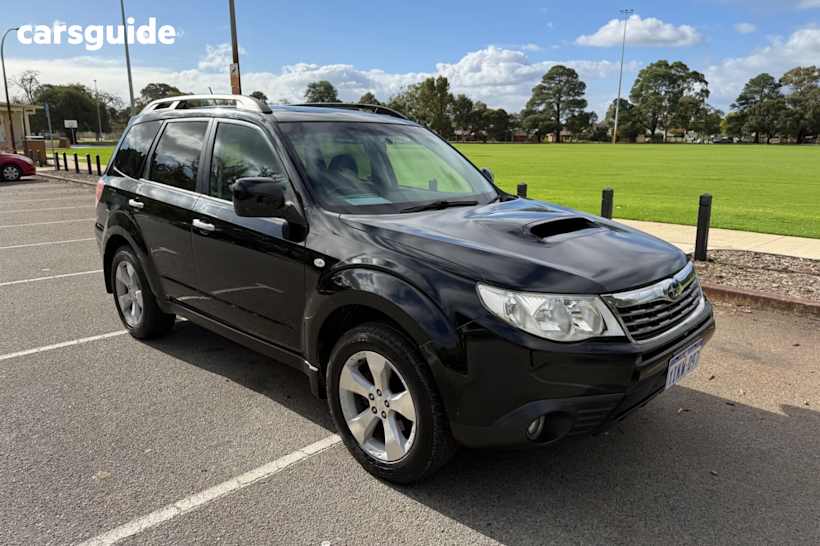 Black 2009 Subaru Forester Wagon Xt Premium