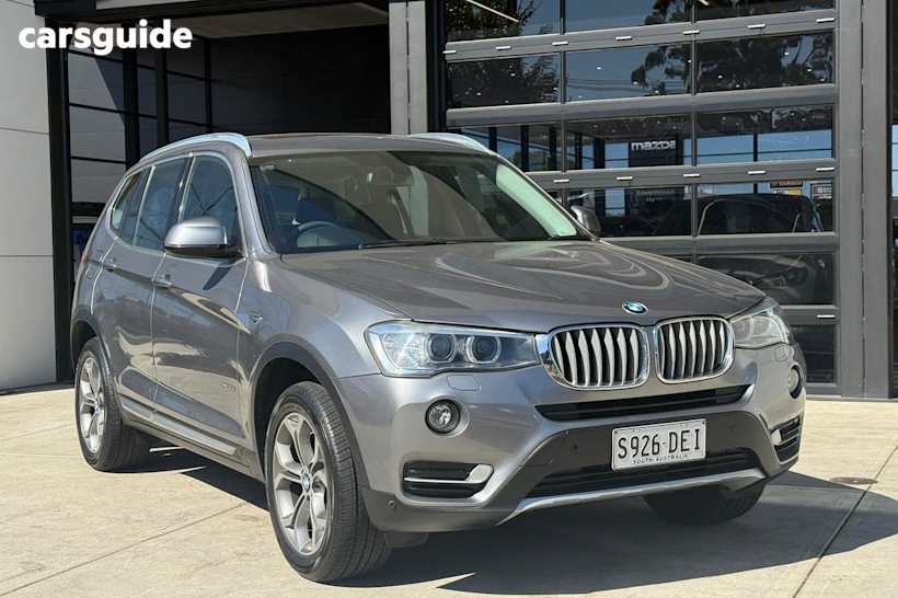 Grey 2016 BMW X3 Wagon Xdrive 20I