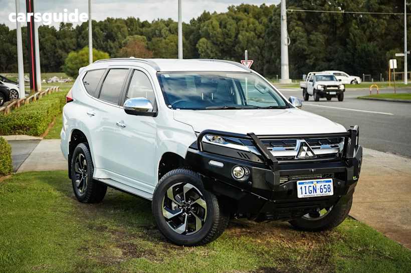 White 2024 Mitsubishi Pajero Sport Wagon GLS (4WD) 7 Seat