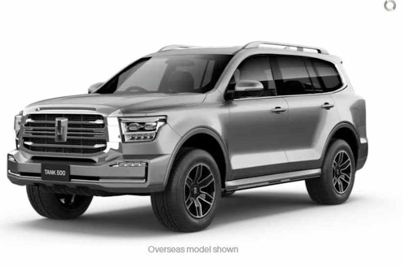 Silver 2024 GWM Tank 500 Wagon Lux Hybrid