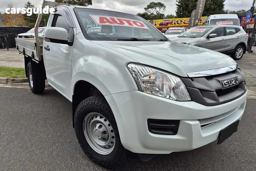 White 2016 Isuzu D-MAX Cab Chassis SX HI-Ride (4X2)