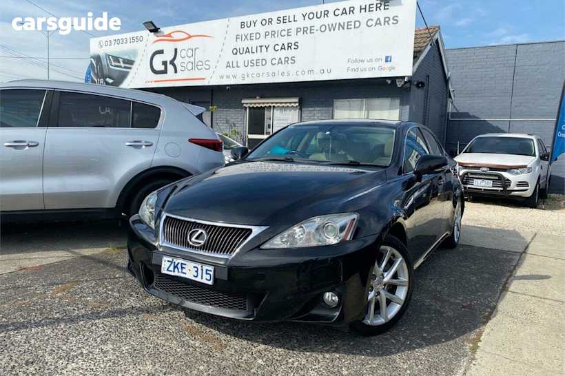 Black 2012 Lexus IS250 Sedan Prestige