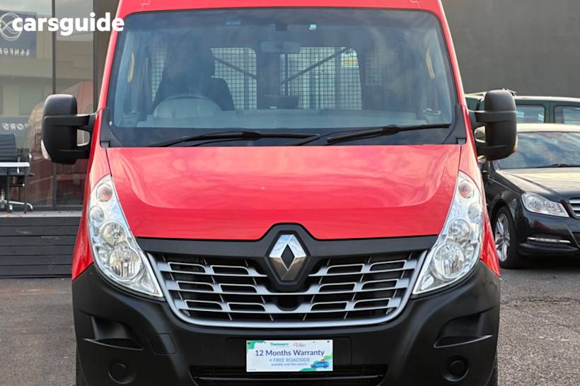 Red 2015 Renault Master Commercial