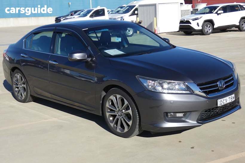 Grey 2016 Honda Accord Sedan V6-L