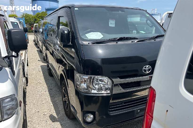Black 2021 Toyota HiAce Commercial GL SUPER