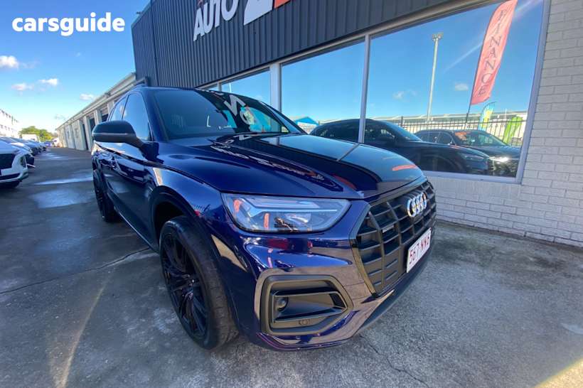 Blue 2021 Audi Q5 Sportback 45 Tfsi Quattro S Line Mhev