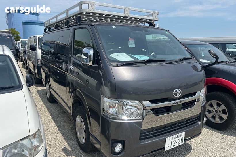 Grey 2021 Toyota HiAce Commercial LWB GL (COLOURS)