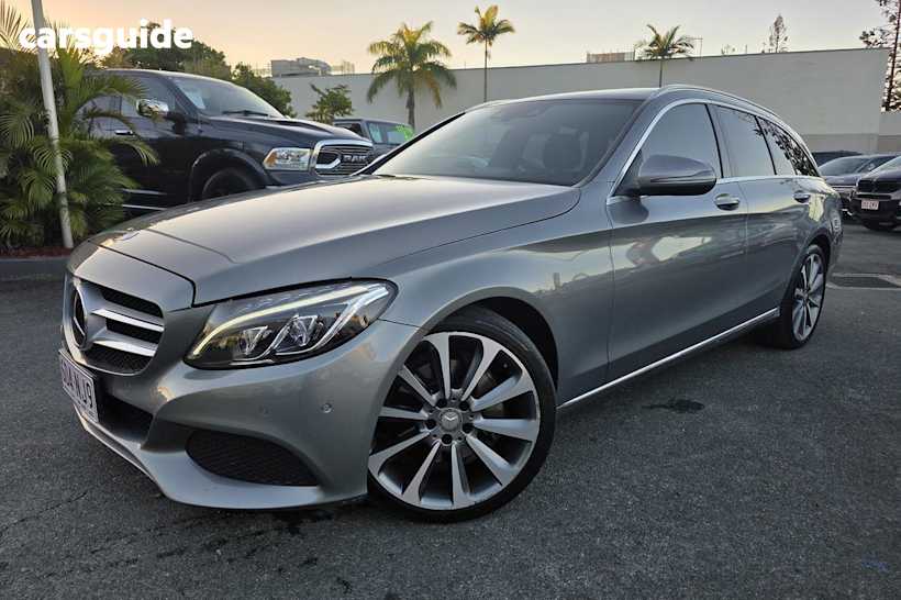 Silver 2015 Mercedes-Benz C250 Wagon