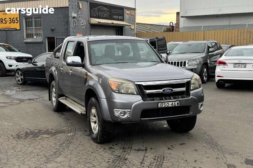 Brown 2010 Ford Ranger Dual Cab Pick-up XLT (4X4)