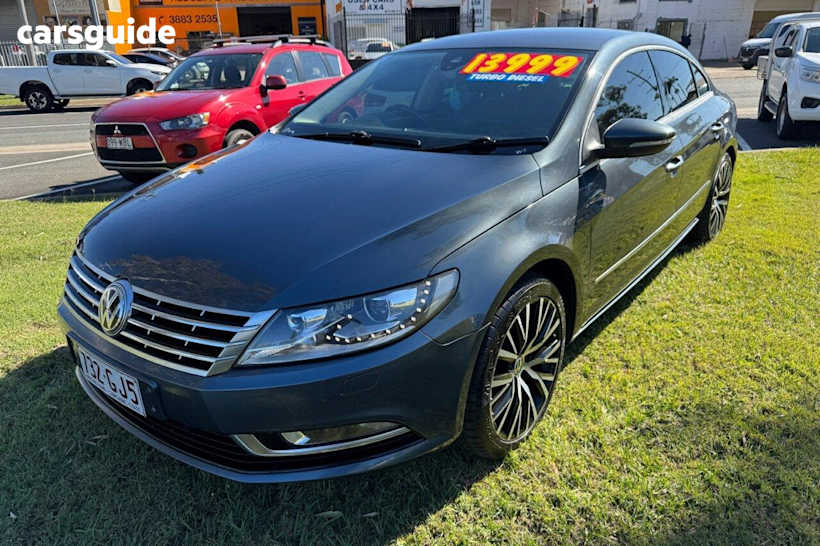 Grey 2012 Volkswagen CC Coupe 125TDI DSG