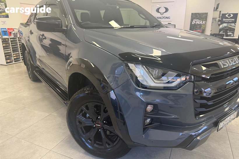 Grey 2023 Isuzu D-MAX Crew Cab Utility X-Terrain (4X4)