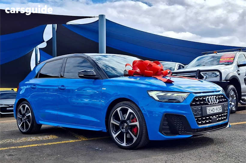 Blue 2020 Audi A1 Sportback 40 Tfsi S Line S Tronic