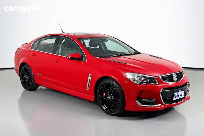 Red 2015 Holden Commodore Sedan SS-V Redline