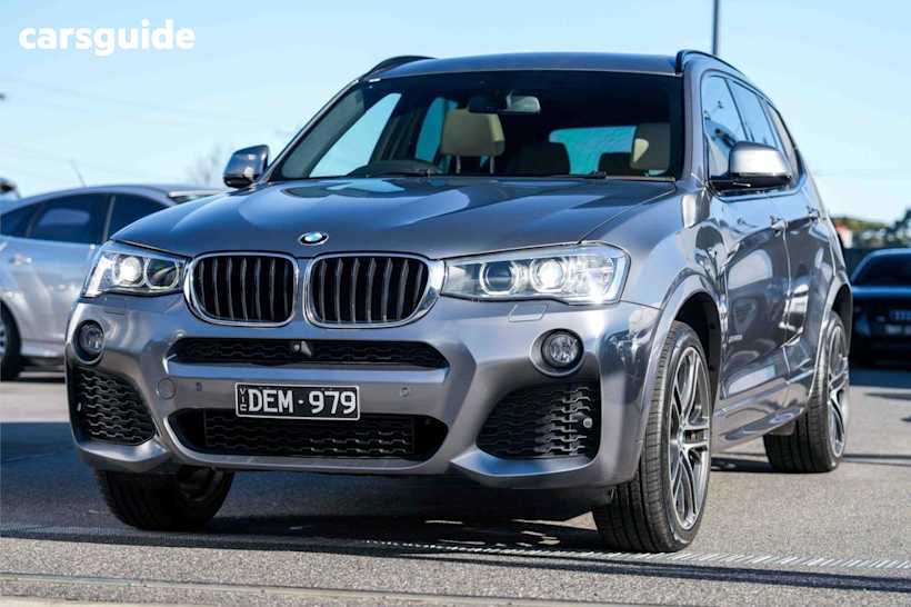 Grey 2016 BMW X3 Wagon Xdrive 20D