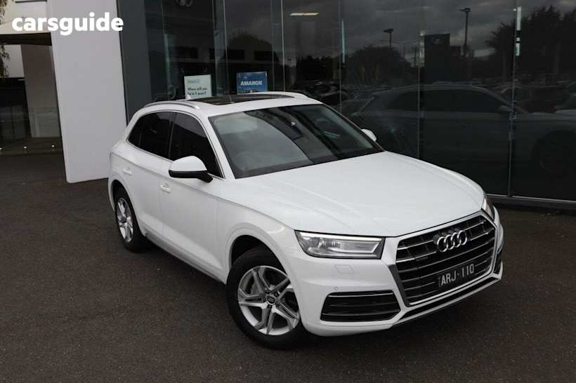 White 2017 Audi Q5 Wagon 2.0 TDI Quattro Design