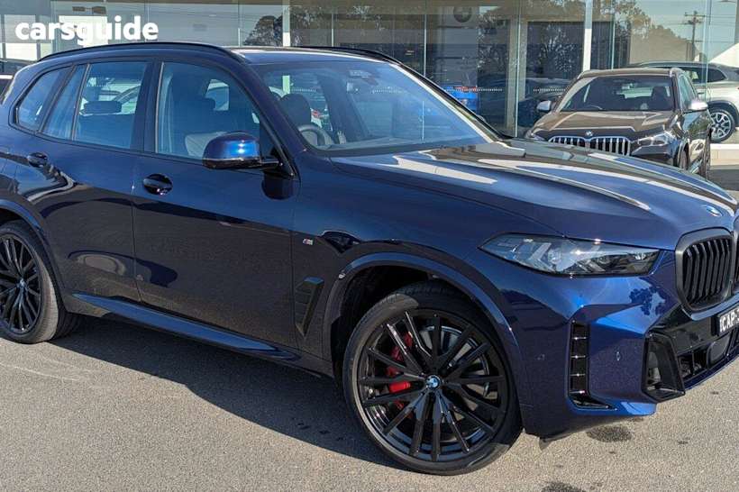 Blue 2024 BMW X5 Wagon Xdrive30D M Sport Mhev