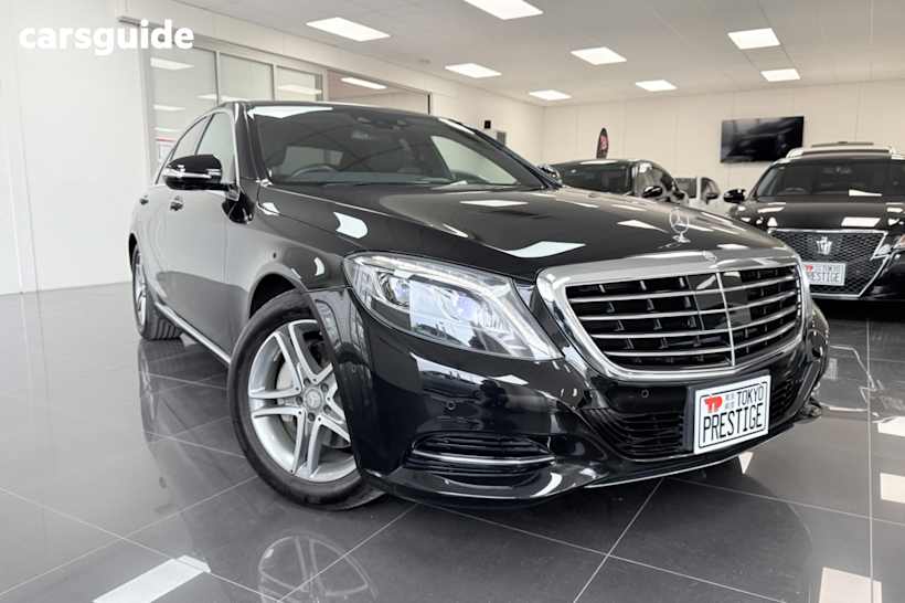 Black 2015 Mercedes-Benz S400 Sedan (Hybrid)