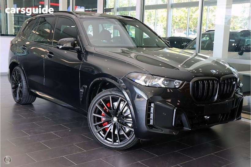Black 2025 BMW X5 Wagon M60I Mhev