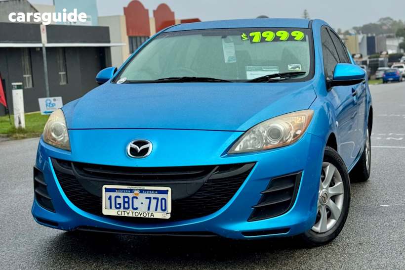 Blue 2009 Mazda 3 Sedan NEO