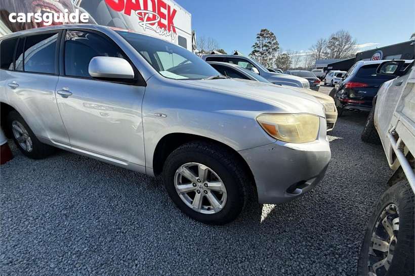 Silver 2007 Toyota Kluger Wagon KX-R (fwd) 5 Seat