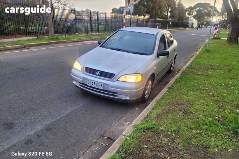 Silver 2005 Holden Astra Sedan Classic