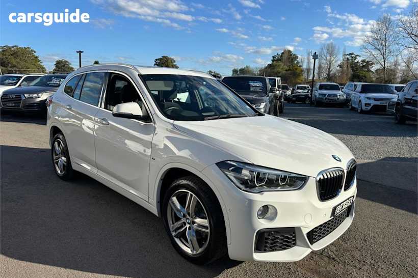 White 2019 BMW X1 Wagon Sdrive 18D