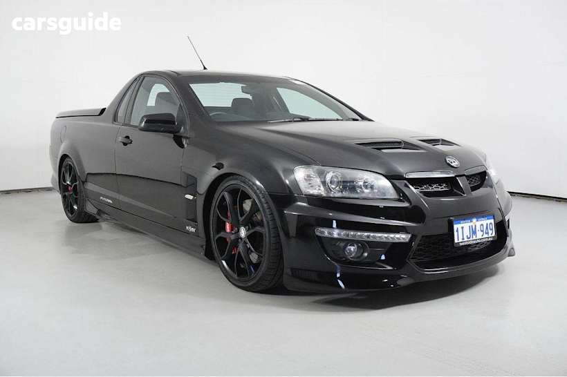 Black 2012 HSV Maloo Utility