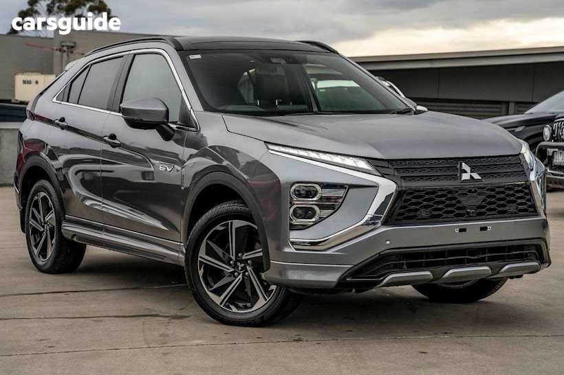 Grey 2022 Mitsubishi Eclipse Cross SUV PHEV EXCEED 4X4