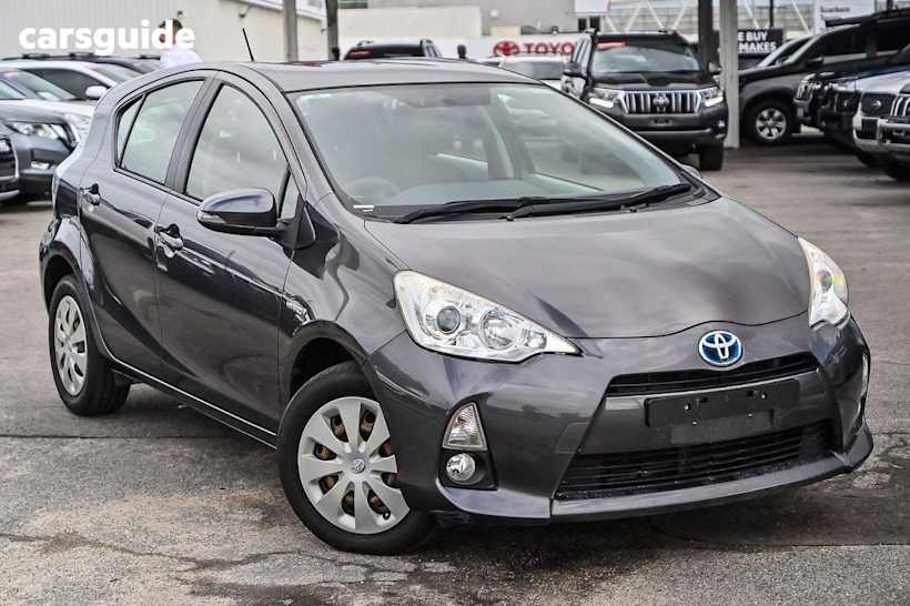 Grey 2013 Toyota Prius-C Hatch F