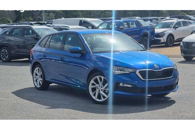 Blue 2022 Skoda Scala Hatchback Ambition 85TSI