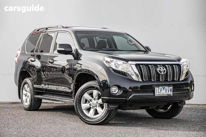 Black 2014 Toyota Landcruiser Prado SUV ALTITUDE 4X4