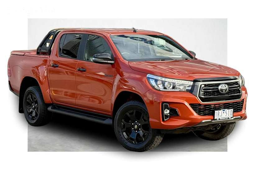 Red 2020 Toyota Hilux Double Cab Pick Up Rogue (4X4)