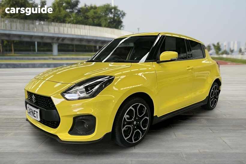 Yellow 2023 Suzuki Swift Hatchback Sport Turbo