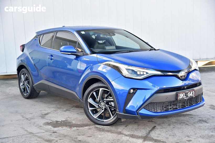 Blue 2020 Toyota C-HR SUV KOBA F