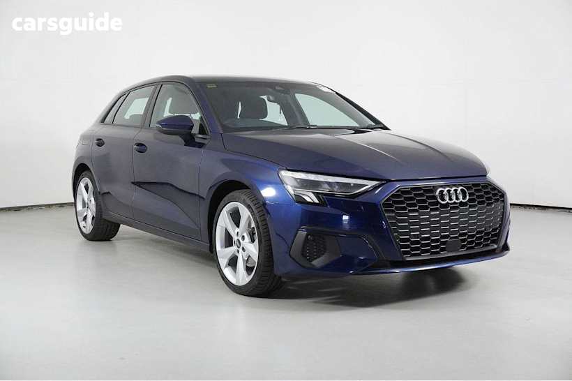 Blue 2023 Audi A3 Sportback 35 Tfsi Mhev