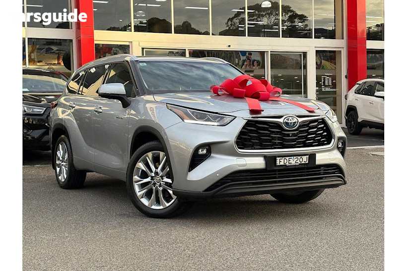 Silver 2023 Toyota Kluger SUV GRANDE 4X4