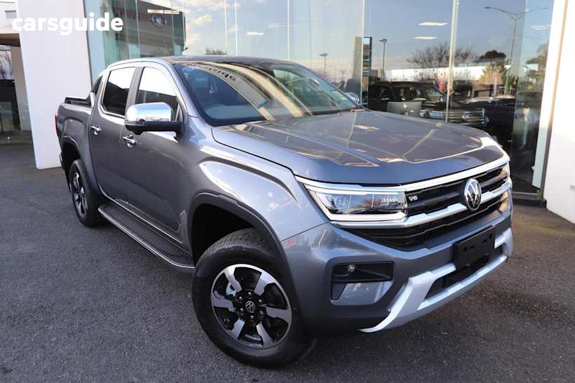 Grey 2024 Volkswagen Amarok Dual Cab Utility Style Tdi600 4Motion