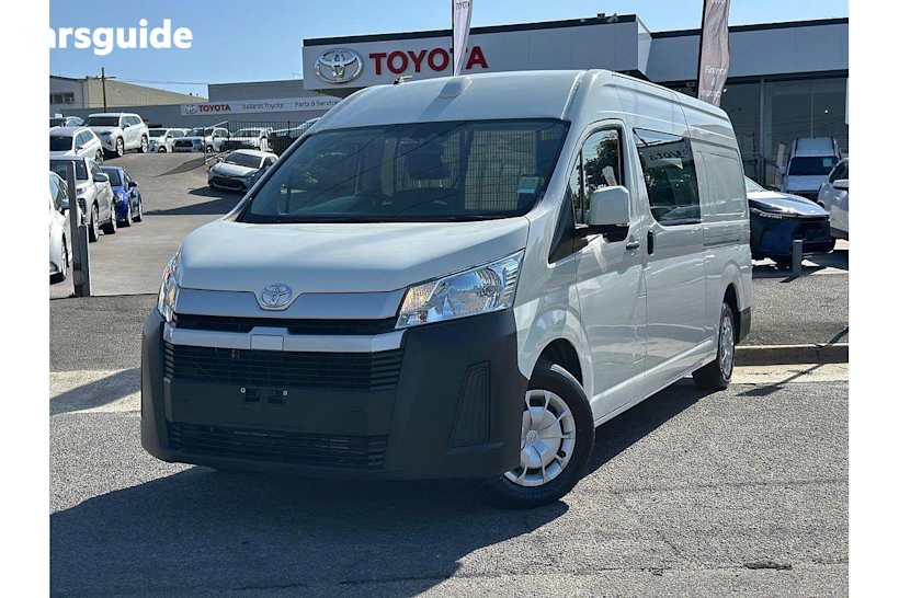 White 2021 Toyota Hiace Commercial R