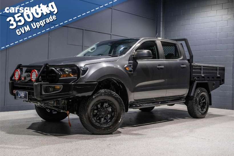 Grey 2018 Ford Ranger Double Cab Chassis Xl 3.2 (4X4)