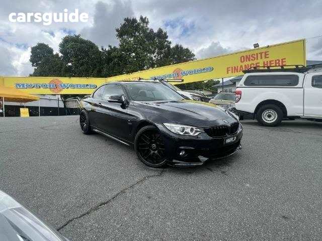 Black 2014 BMW 435I Convertible