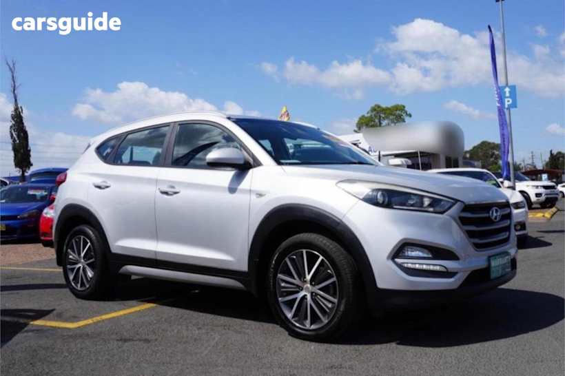 Silver 2016 Hyundai Tucson Wagon Active X (Fwd)
